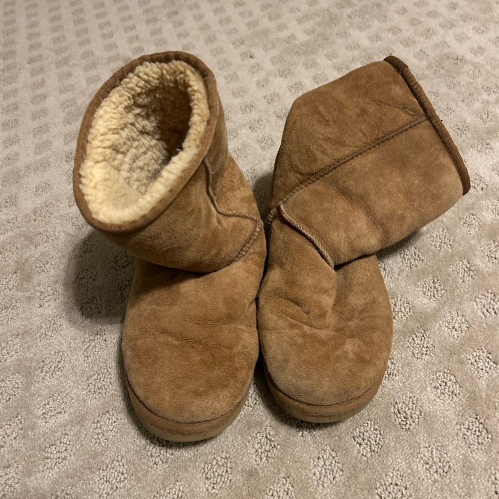 Cozy Tan Suede UGG Boots